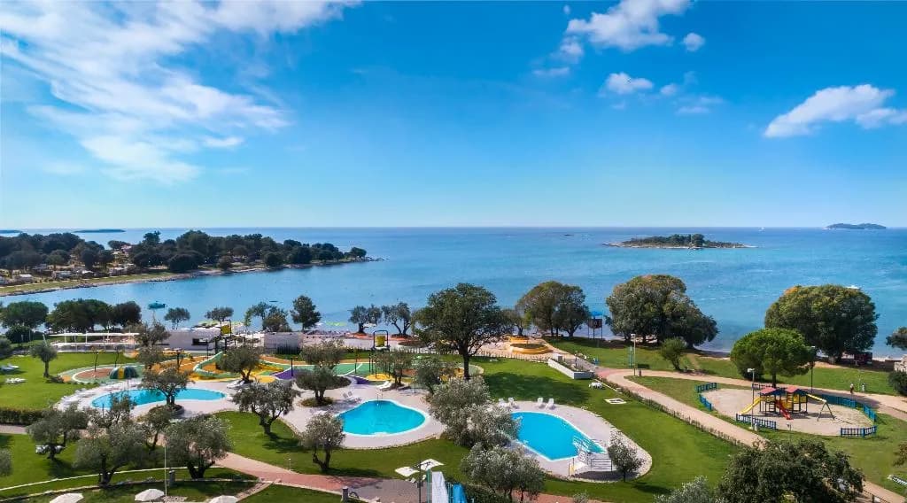 General view, Polari Campsite Mobile Homes, Istria