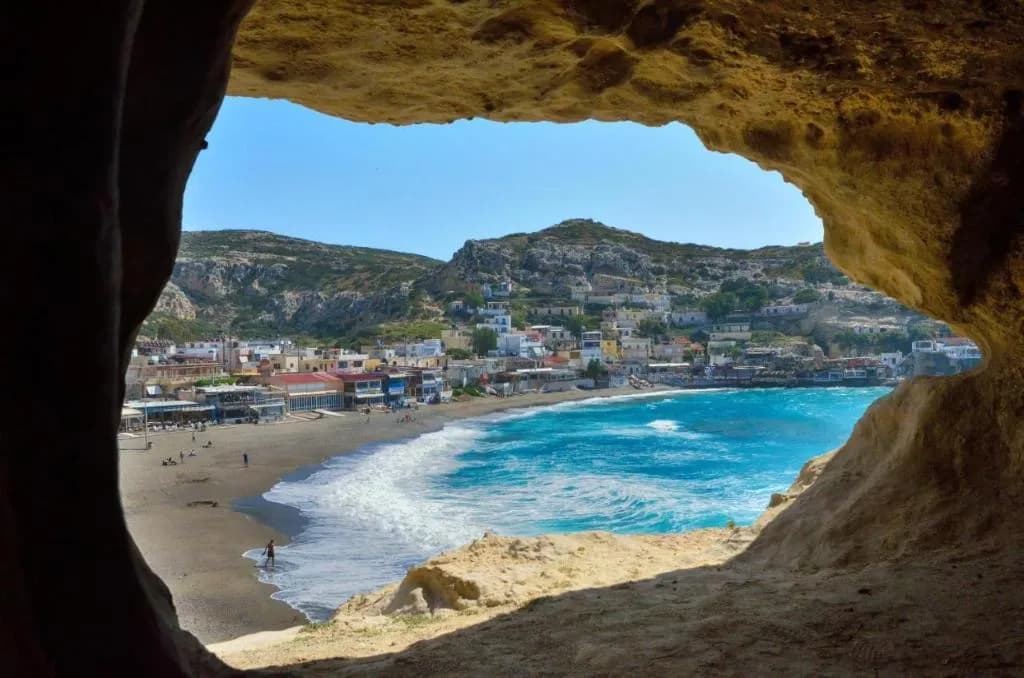 Beach, Fragiskos, Crete