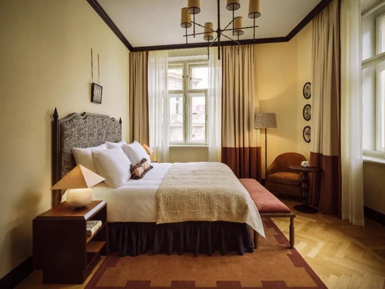 DOUBLE RIVER VIEW Room, Sir Prague, part of Sircle Collection, Prague