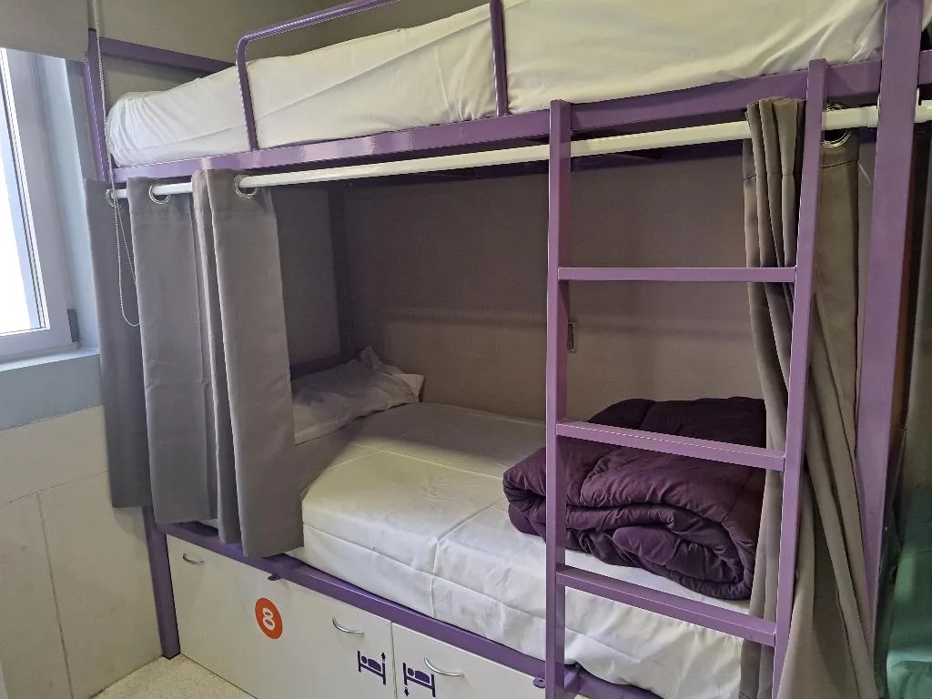 Bed in dormitory BUNK BED Room, Scout Madrid Hostel, Madrid