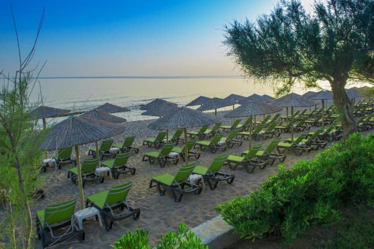 Beach, Rethymno Palace, Crete