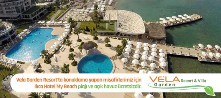 Beach, Vela Garden Resort, Izmir