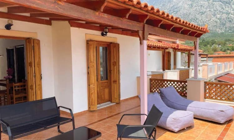 APARTMENT SEA VIEW TWO BEDROOMS Room, Nereides Seaside Apartments, Samos