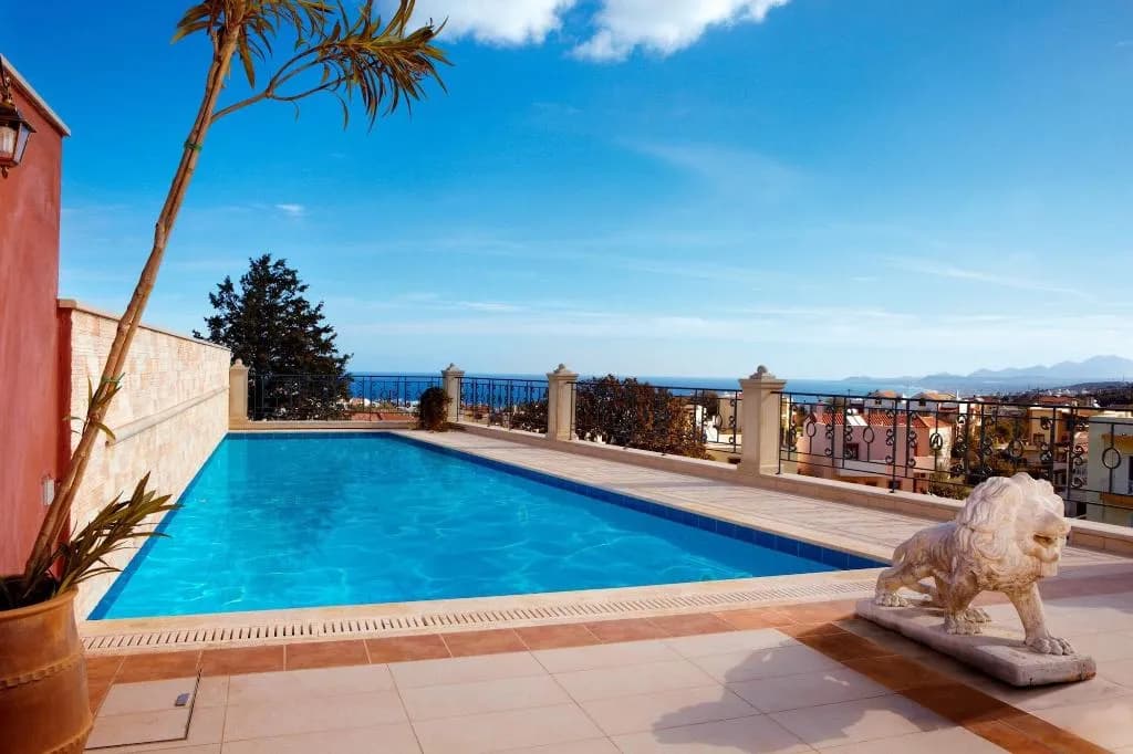 General view, Casa dell' Aristea, Crete