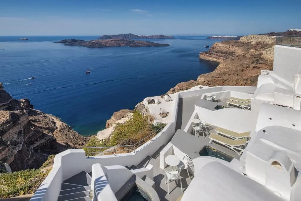 General view, Villa Irini Fira Adults Only, Santorini