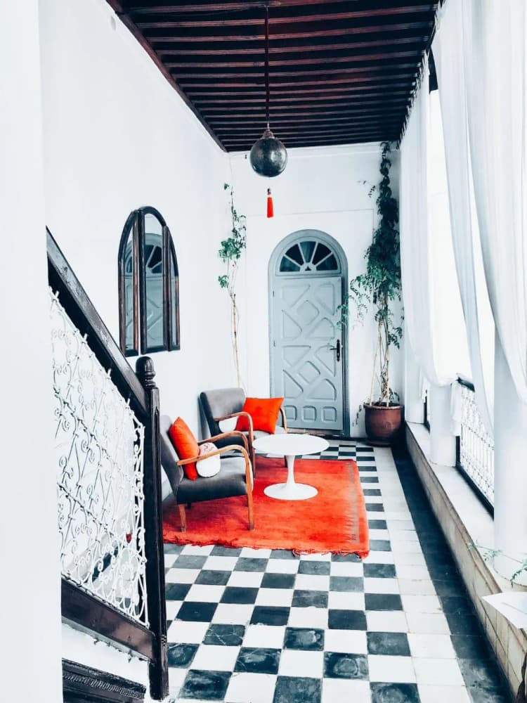 General view, Riad Tizwa, Marrakech
