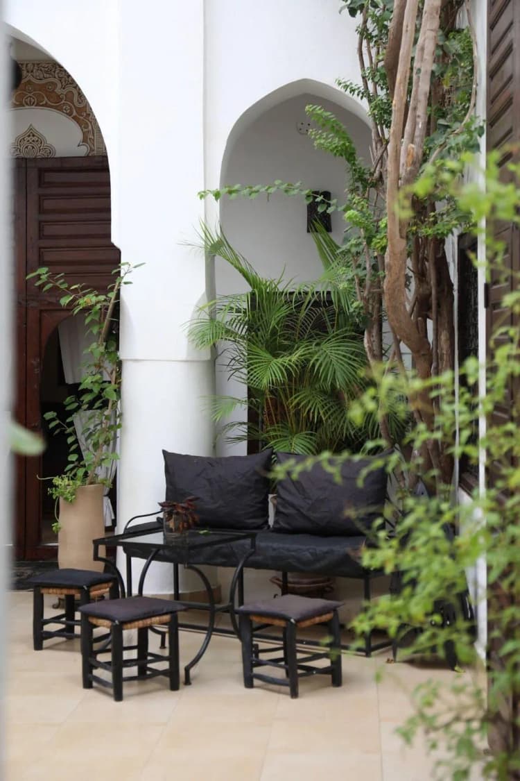 General view, Riad Noor Charana, Marrakech