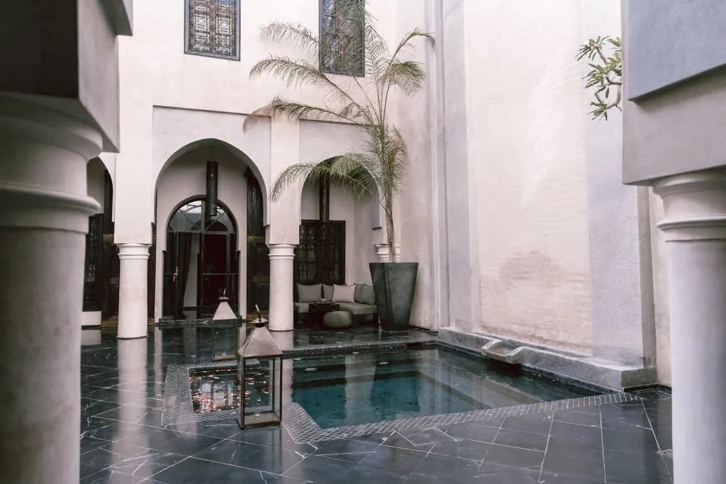 General view, Riad K, Marrakech