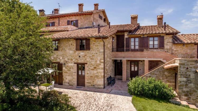 General view, Agriturismo Fonte Chiara, Umbria