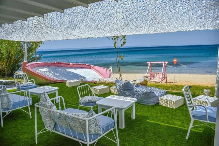 Bar, Acrotel Lilyann Boutique hotel, Halkidiki