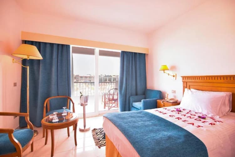 DOUBLE SEA VIEW Room, MG Alexander The Great Hotel Marsa Alam, Red Sea Riviera
