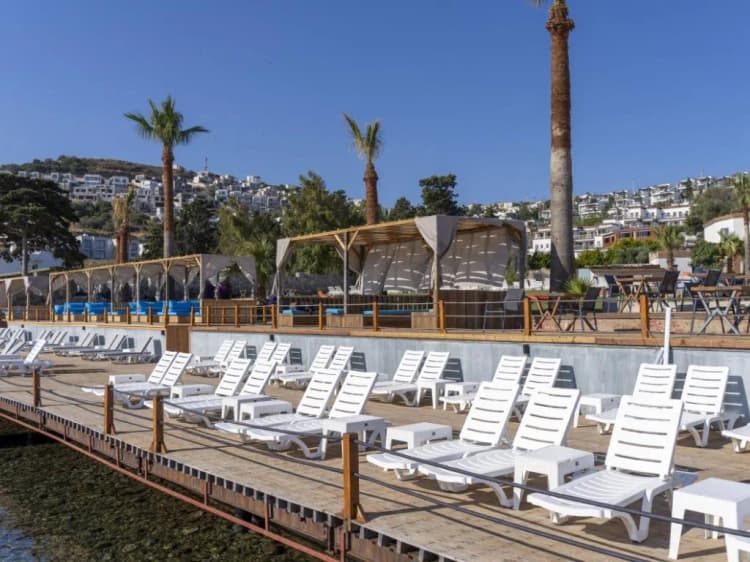 Beach, Sude Beach Resort Hotel, Bodrum