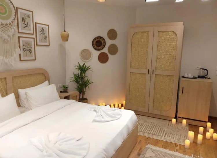 DOUBLE DELUXE GARDEN VIEW Room, Zen Pyramids Luxury Villa, Cairo