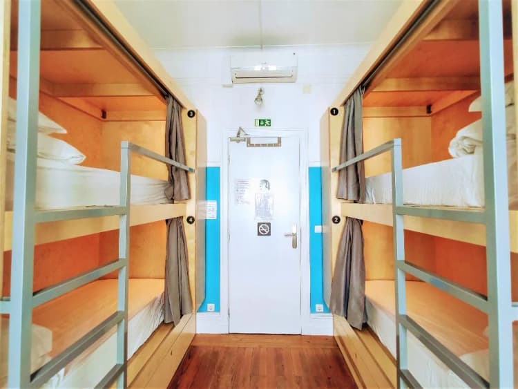 Bed in dormitory CAPACITY 4 ONE BEDROOM Room, Rivoli Cinema Hostel, Porto