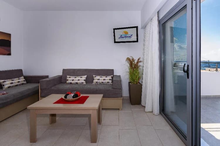 APARTMENT DELUXE SEA VIEW Room, Sunset Elafonisi Apartments, Crete