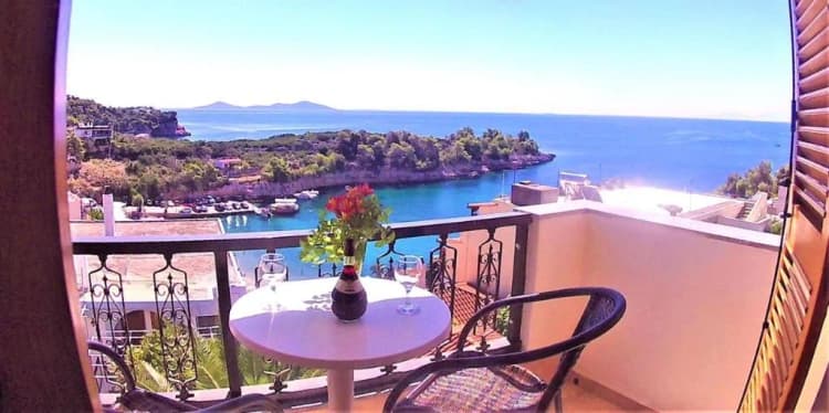 General view, Gorgona, Skiathos