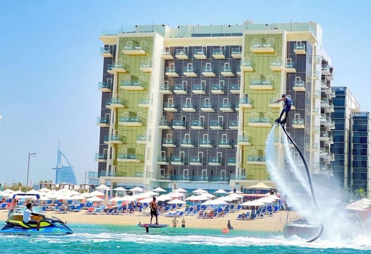 Beach, Royal Central Hotel The Palm, Dubai