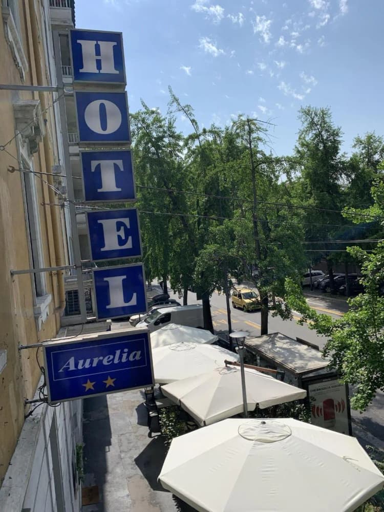 General view, Hotel Aurelia, Milan