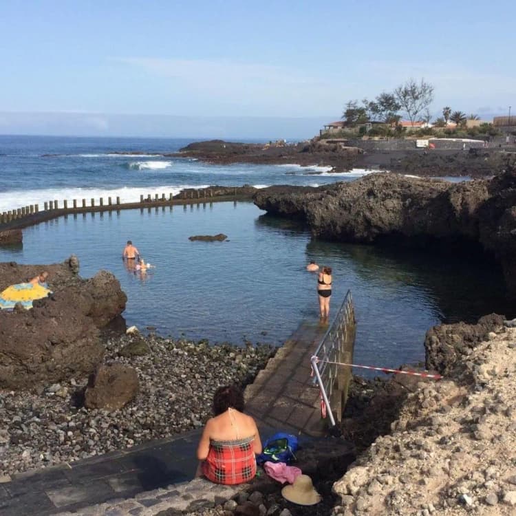 Beach, Pensión Alcalá, Tenerife