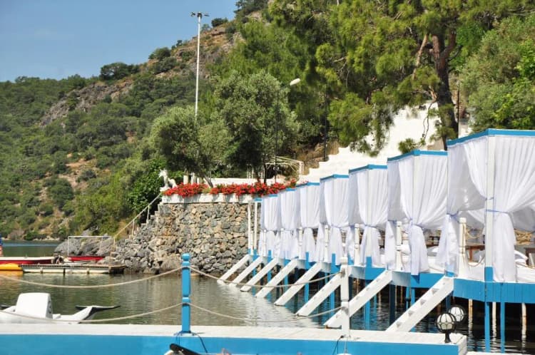 Beach, Meri Hotel Oludeniz, Dalaman