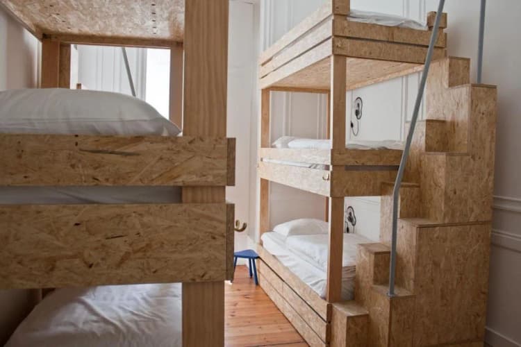 Bed in dormitory CAPACITY 6 Room, Independente Príncipe Real, Lisbon