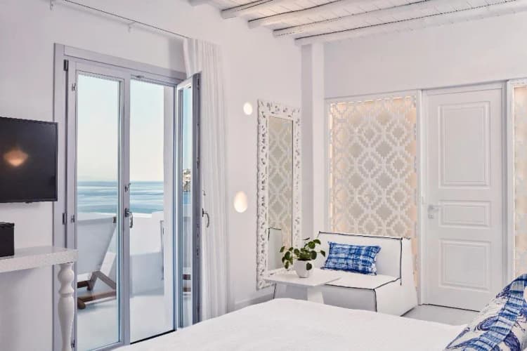 DOUBLE SUPERIOR Room, Katikies Mykonos - The Leading Hotels Of The World, Mykonos