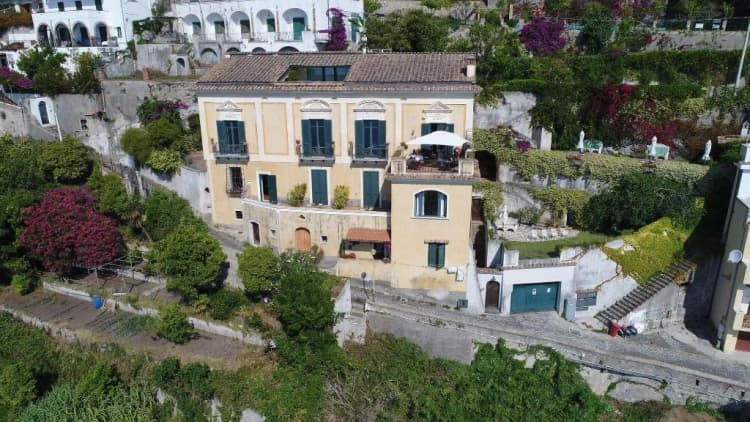 General view, Palazzo Suriano Amalfi Coast, Naples