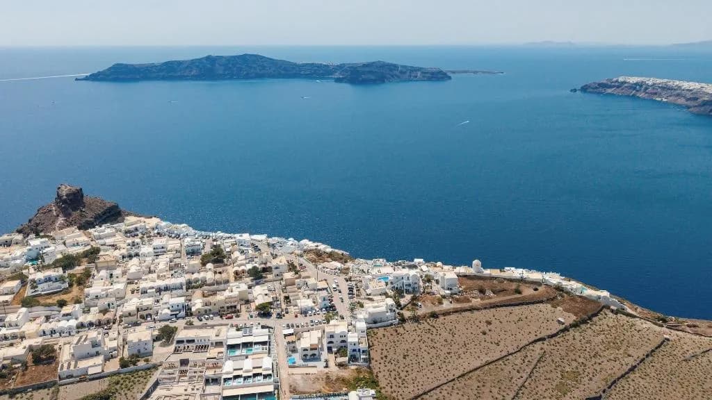 General view, Villa Happening, Santorini