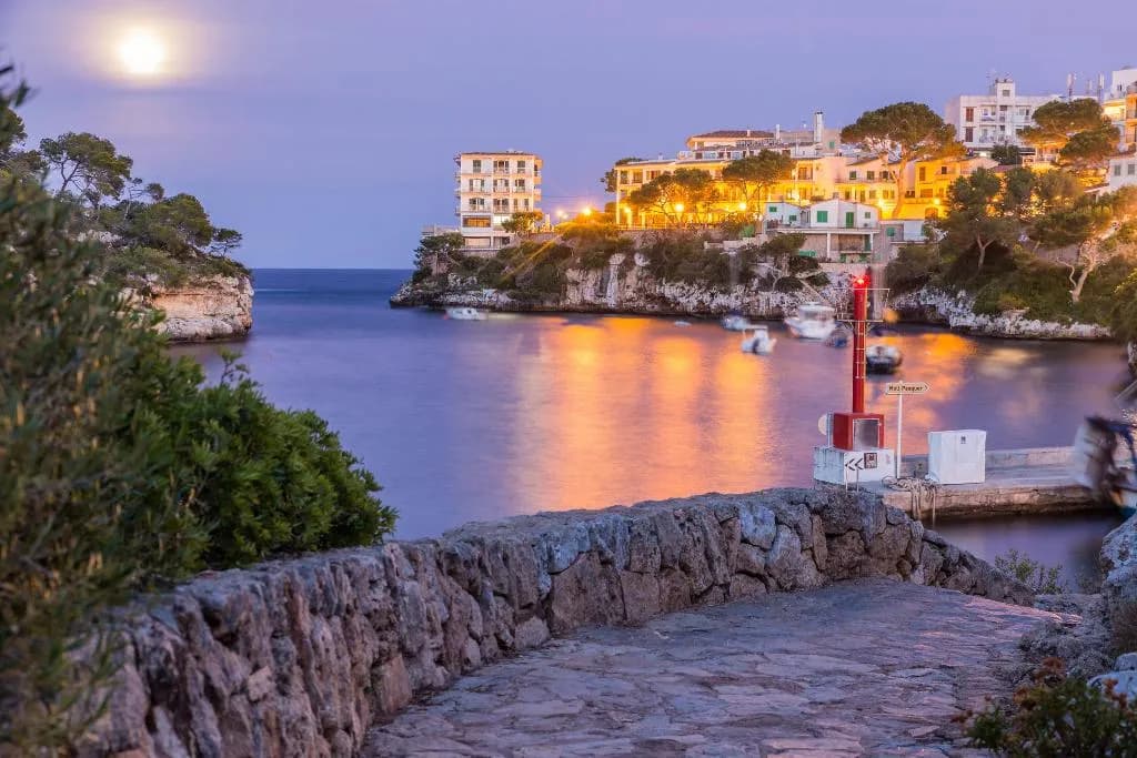 Beach, Hotel Santanyi Port, Majorca