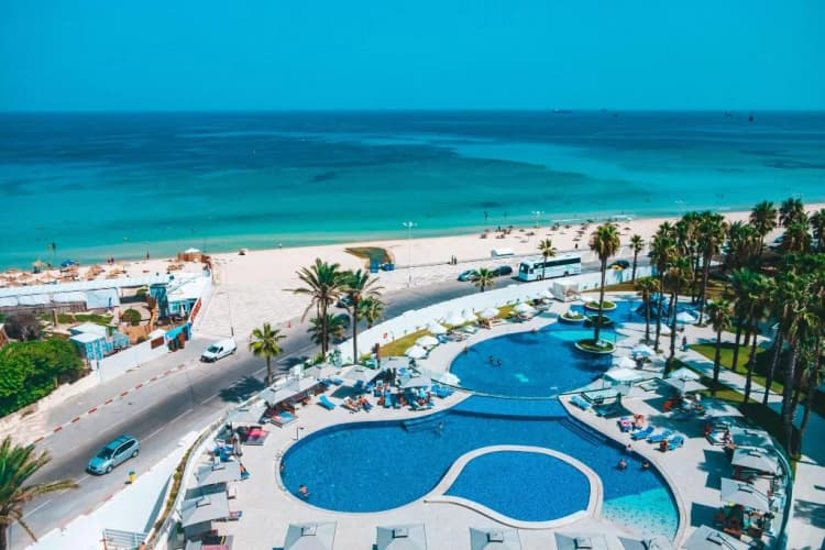 Beach, Sousse Pearl MARRIOTT Resort & SPA, Tunisia