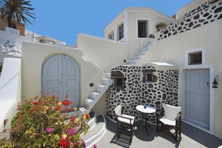 General view, Heliophos Boutique Caves, Santorini