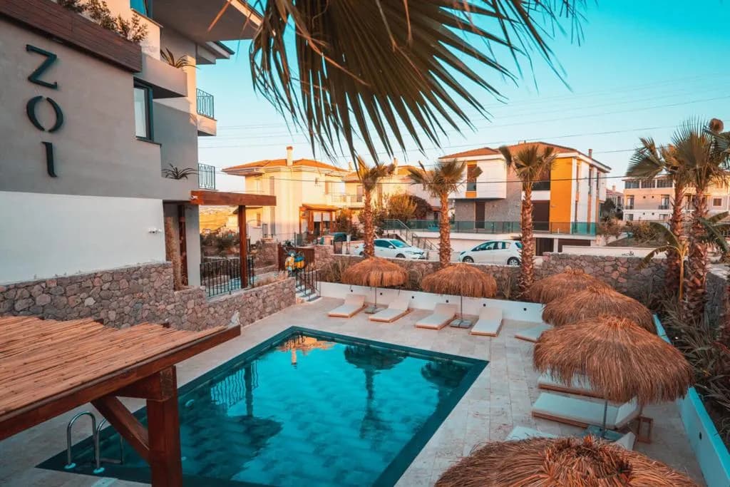 General view, Zoi Cunda Otel, Izmir