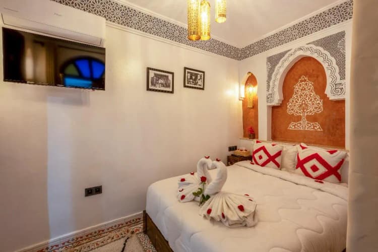 DOUBLE BASIC Room, Riad La Perle Bleue, Marrakech