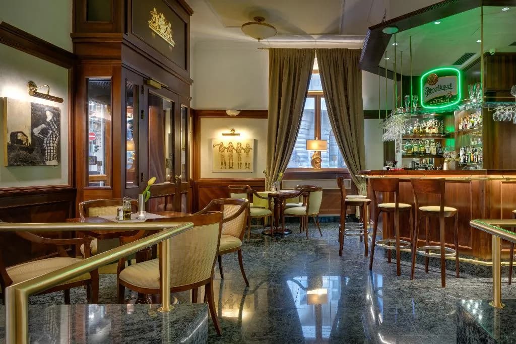 Bar, Boutique Hotel Seven Days Prague, Prague