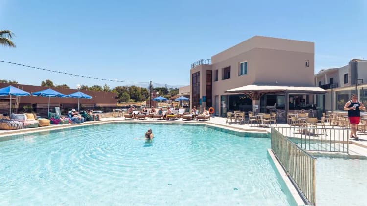 Bar, Chrispy Beach Resort, Crete