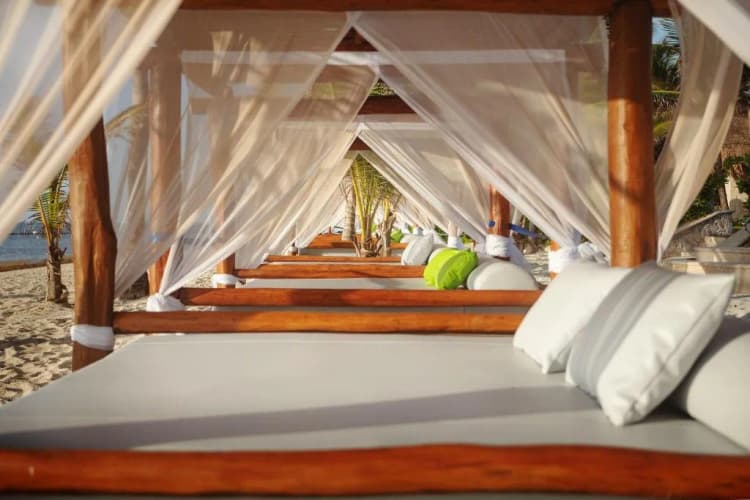 Beach, NUEVO! Margaritaville Island Reserve Riviera Cancu, Cancun Area