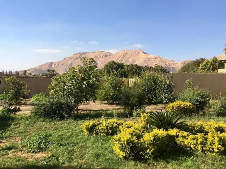 General view, New Memnon Hotel, Luxor