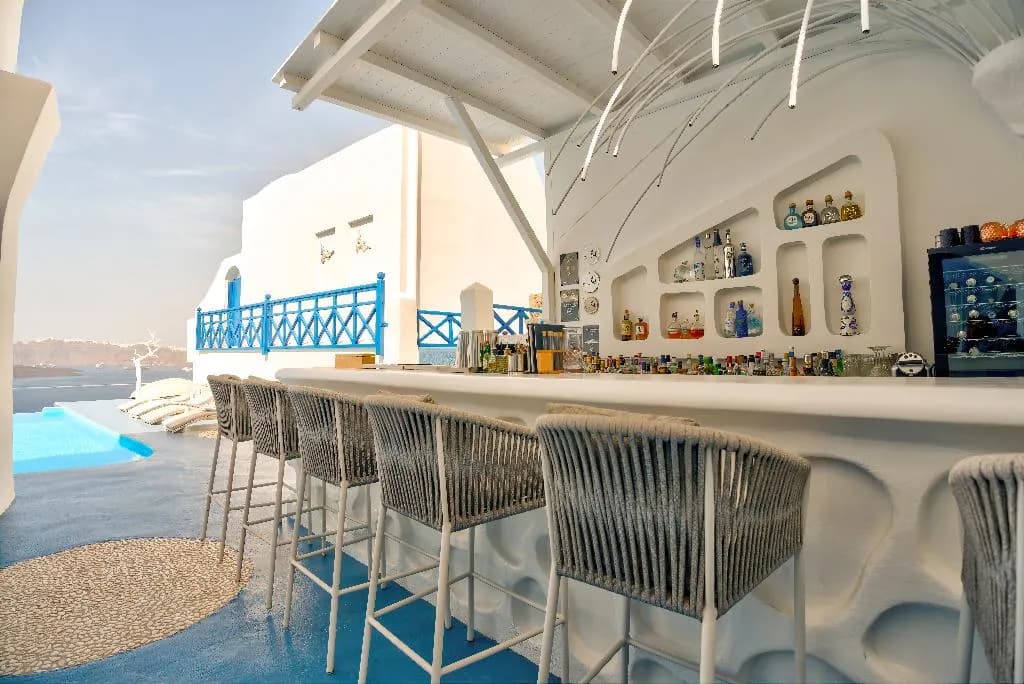 Bar, Astarte Suites, Santorini