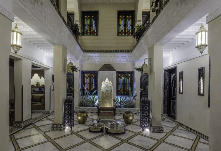 General view, Riad Nesma, Marrakech