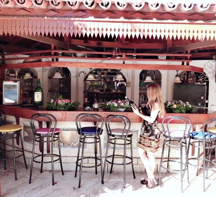 Bar, Karyatit hotel Kaleici, Antalya
