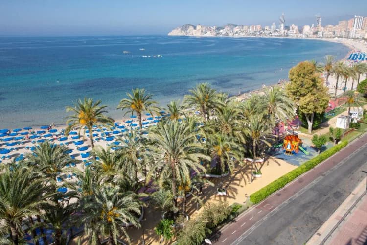 Beach, Casual Pop Art Benidorm, Costa Blanca