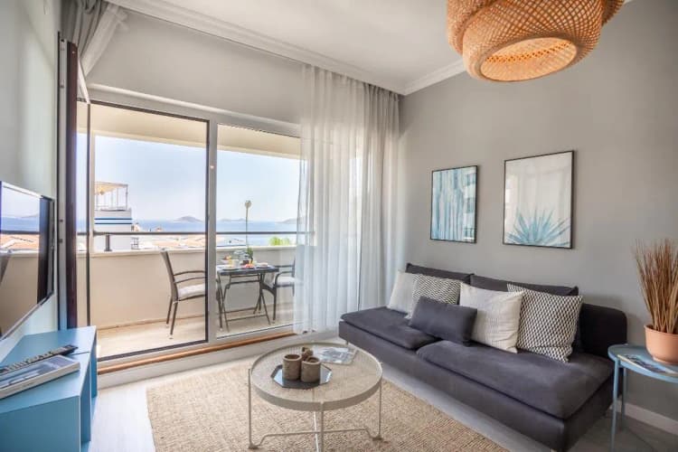 APARTMENT SEA VIEW TWO BEDROOMS Room, True Blue Boutique Hotel, Dalaman