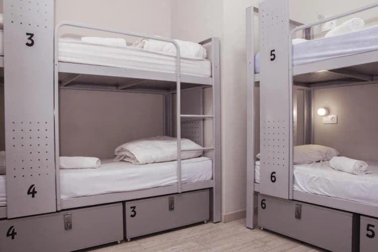 Bed in dormitory STANDARD Room, BcnSportHostels, Barcelona