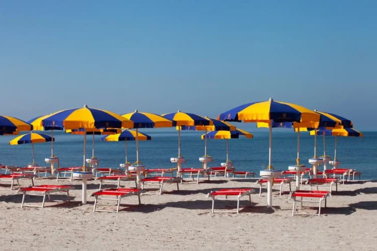 Beach, Camping Village Laguna Blu, Alghero