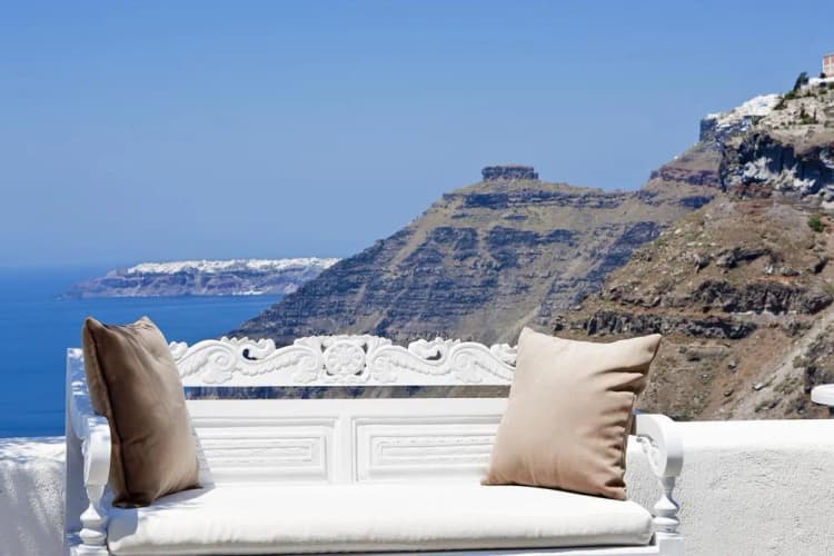 General view, Thireas Hotel, Santorini
