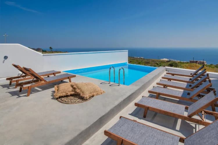 General view, Seven Suites, Santorini