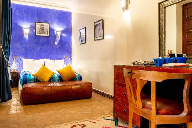 DOUBLE DELUXE ONE BED Room, Riad Kamal, Marrakech