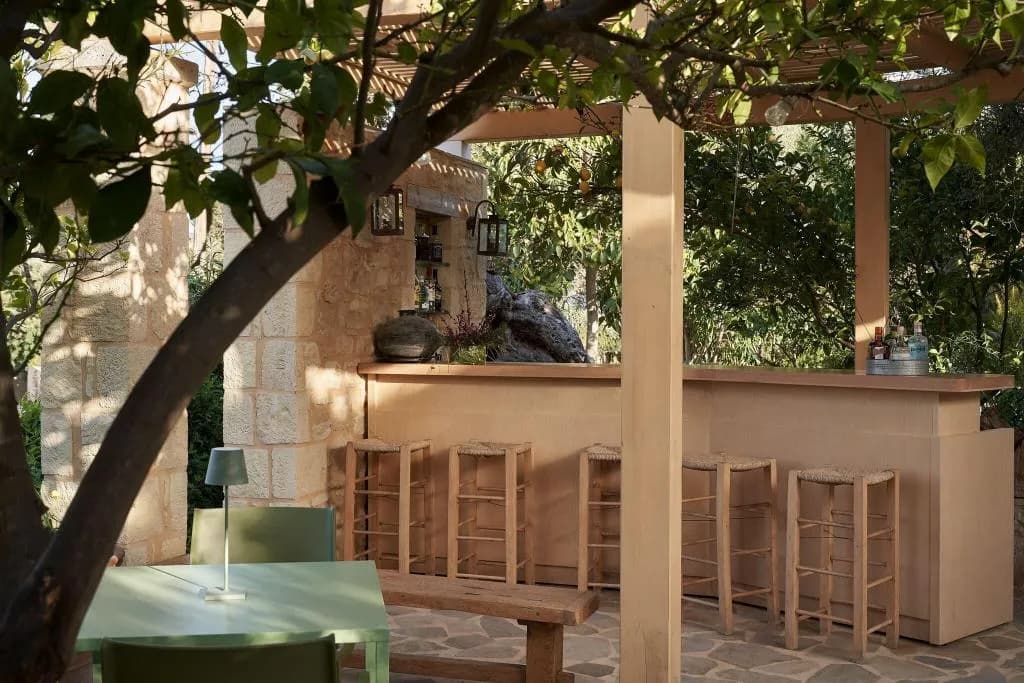 Bar, Kapsaliana Village Hotel, Crete