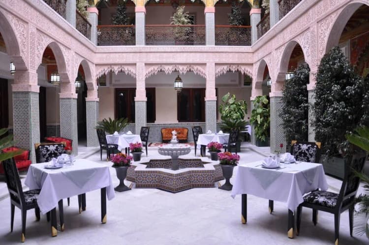 General view, Riad Reda, Fez
