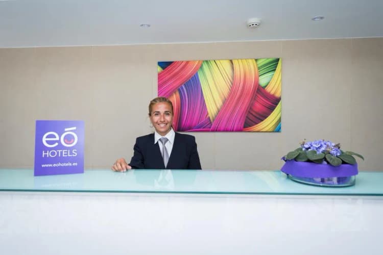 Lobby, eó Apartamentos Las Rosas, Gran Canaria